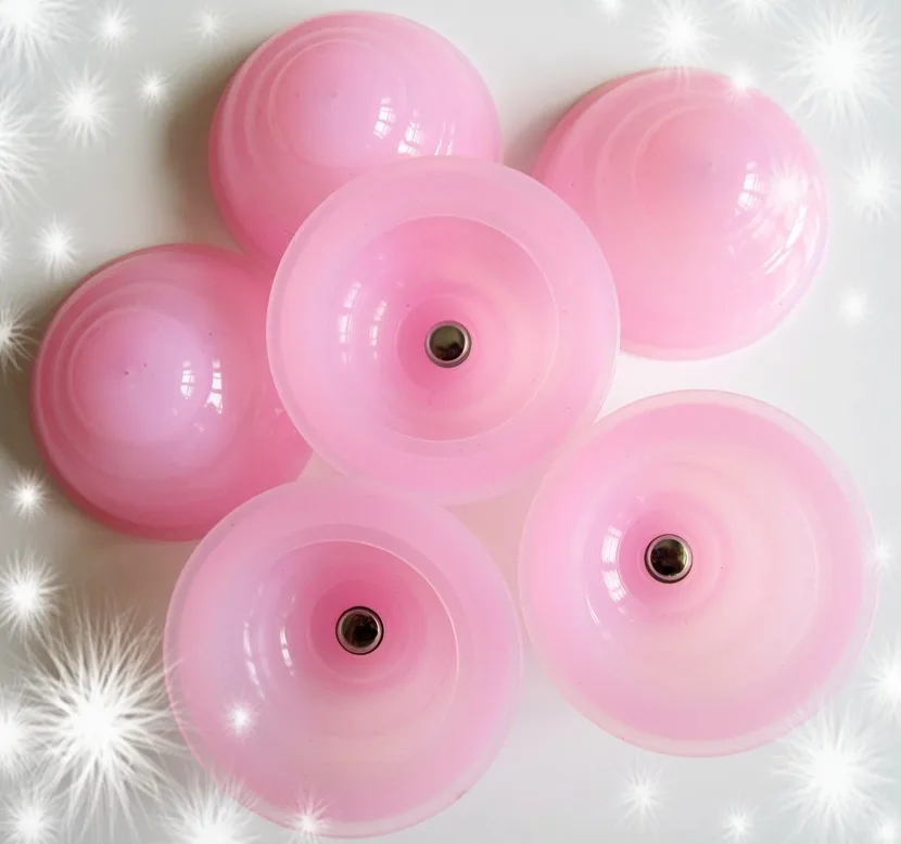 

6pcs Home Use Silicone Cupping Cups Clearing Damp Body Massage Slimming Helper Suction Treatment Anti Cellulite Therapy Care