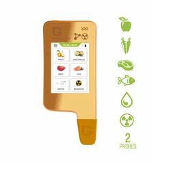 Radiation Detector Greentest-ECO6 Updated Home Kitchen  Nitrate Tester TDS Water with  Bluetooth Function and Capacitive Screen