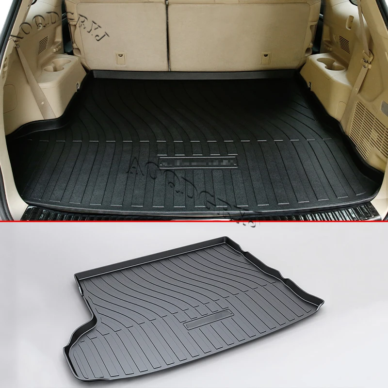 For Toyota Highlander 2014-2018 5 seats All Weather TPO water proof trunk Moulding protector mat carpet mat Cargo Floor Mat Car