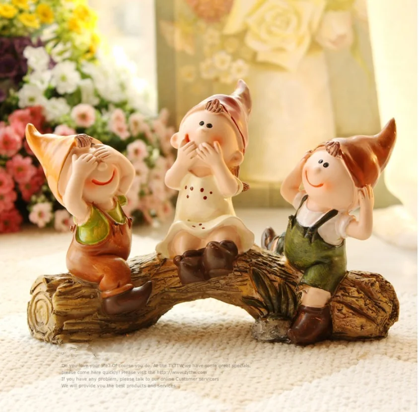 

Old Tree Stump Bonsai resin Figurines Fairy Garden Miniatures For Terrariums Ornament Dollhouse Home Decoration gift