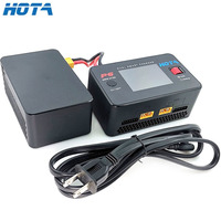 HOTA P6 DC600W 300W x2 15A x2 T240 AC240W Dual Smart Battery Set Balance Charger with Type-C Output for RC Drones Car Boat DIY