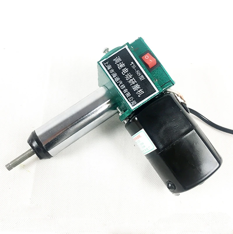 Electric valve grinder, electric speed control grinder, engine valve repair tool