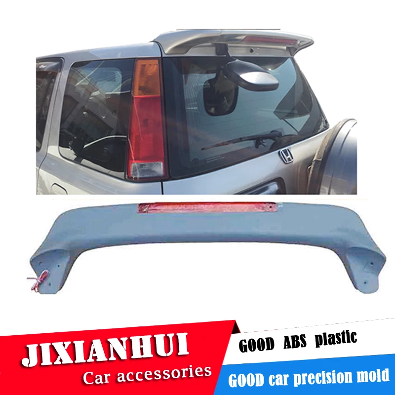 For CR-V Spoiler 1996-1999 Honda CRV Spoiler CR-V WDK ABS plastic Material Car Rear Wing Color Rear Spoiler