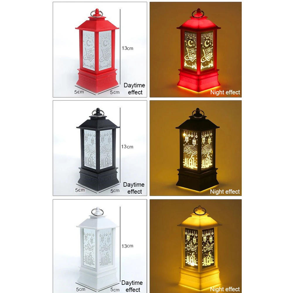 Eid Hang lanterns 라마단 장식 멀티 패턴 Eid Al-Adha Lam 무슬림 이드 무바라크 축제 홈 인테리어 빈티지 스타일 초롱