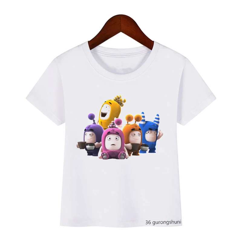 

2021 hot sale funny cartoon kids clothes printed boys t-shirt summer fashion casual cute girls t shirt tops harajuku kids shirt