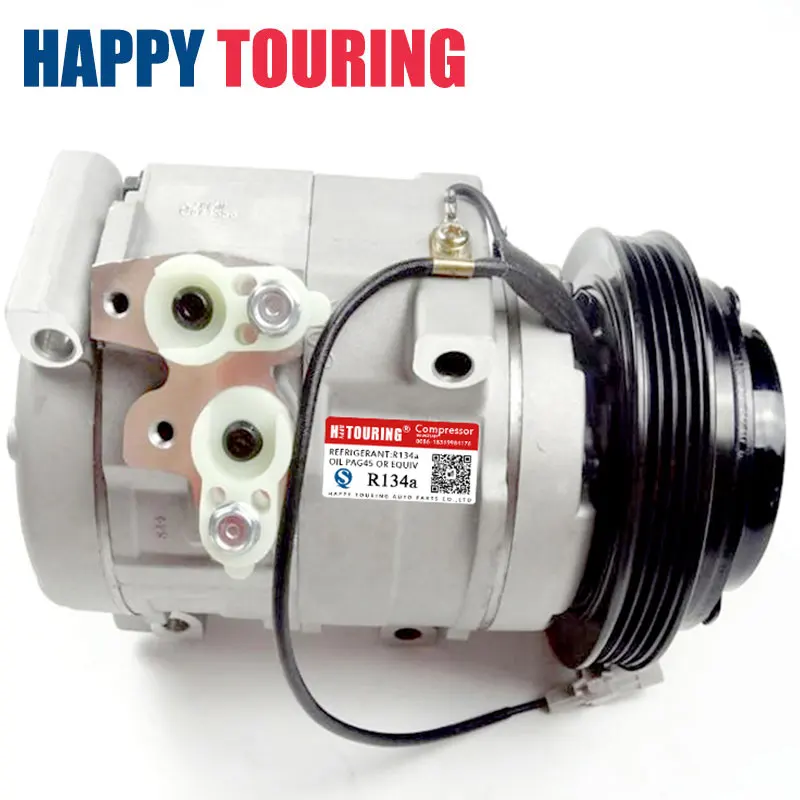 AC Compressor For TOYOTA Land Cruiser Prado 120 10S17C 88320-6A170 883206A160 883206A170 88320-35710 447220-5190 8832035710