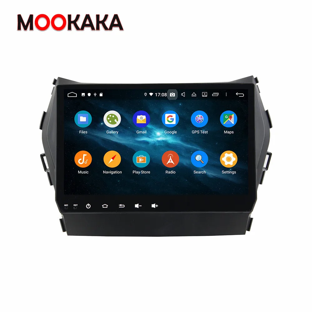 For Hyundai IX45 Sante Fe 2014-2018 PX6 Screen Android 13.0 4+128G Car Multimedia Player Radio Audio Stereo GPS Navi Head Unit