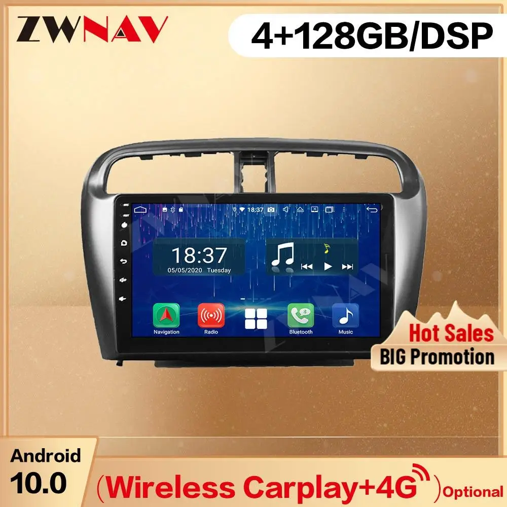 128G Carplay 2 Din For Mitsubishi Merage 2012 2013 2014 2015 2016 Android 10 Screen Player Audio Radio GPS Head Unit Auto Stereo