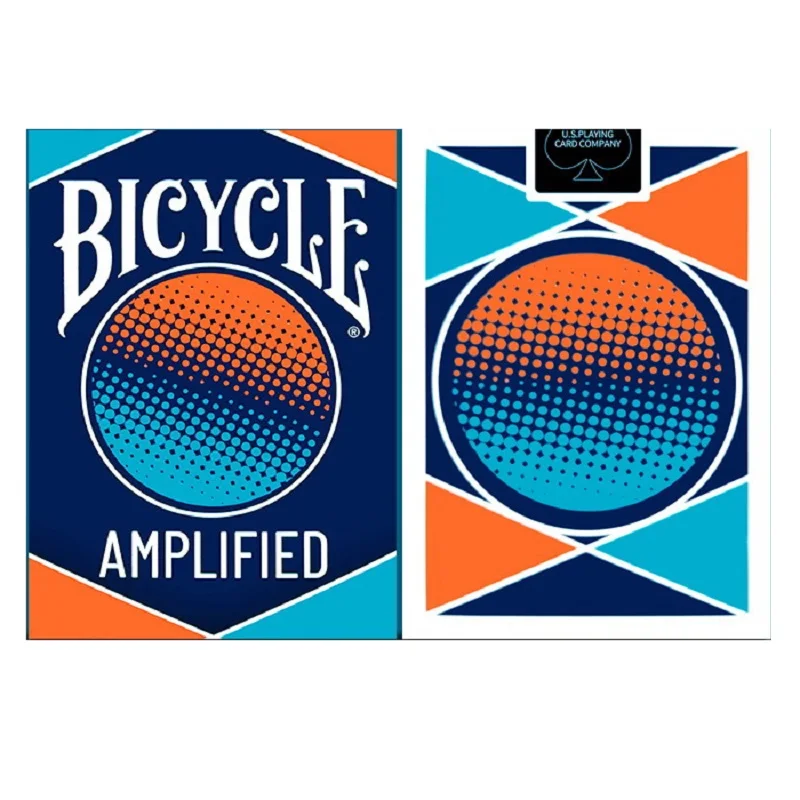 Bicycle Amplified Playing Cards Deck Poker Size USPCC Limited Edition Magic Card Games Magic Props Magic Tricks for Magician