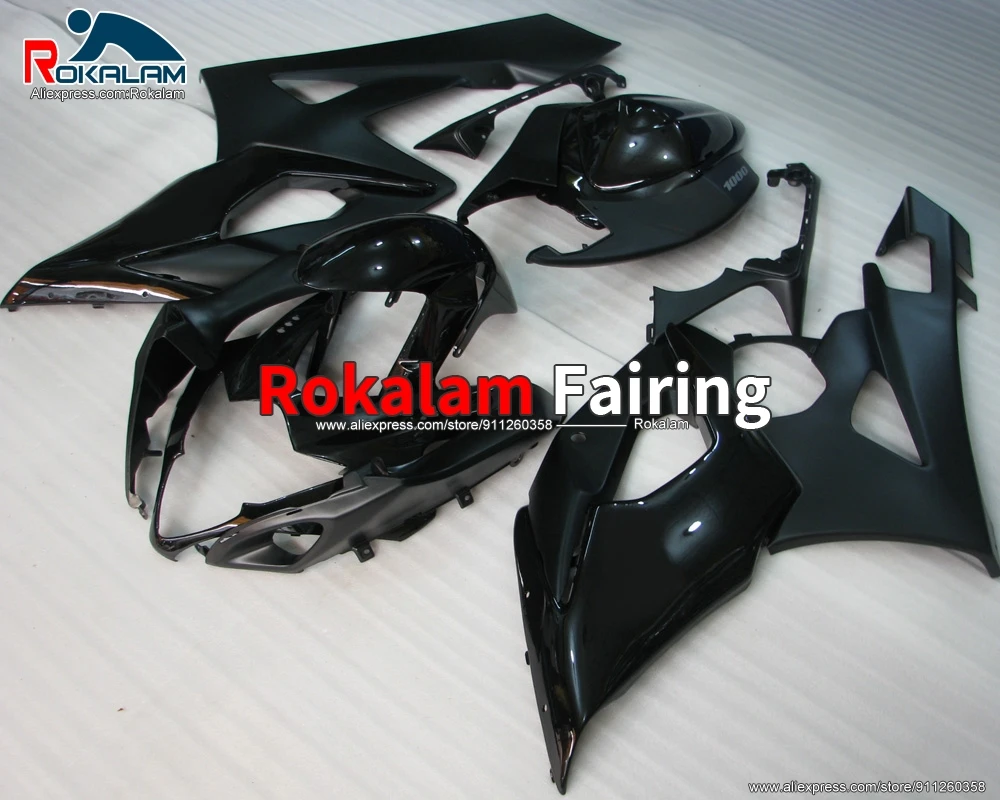 

Fairings For Suzuki GSXR1000 2005 05 GSXR-1000 K5 2006 06 Motorcycle Body Black Fairing Kit (Injection Molding)