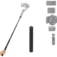 Extension Rod Pole Selfie Stick For Dji Om 5 Osmo Mobile 3 4 5 Gimbal Camera FeiYu Zhiyun Smooth Moza Mini isteady Accessories