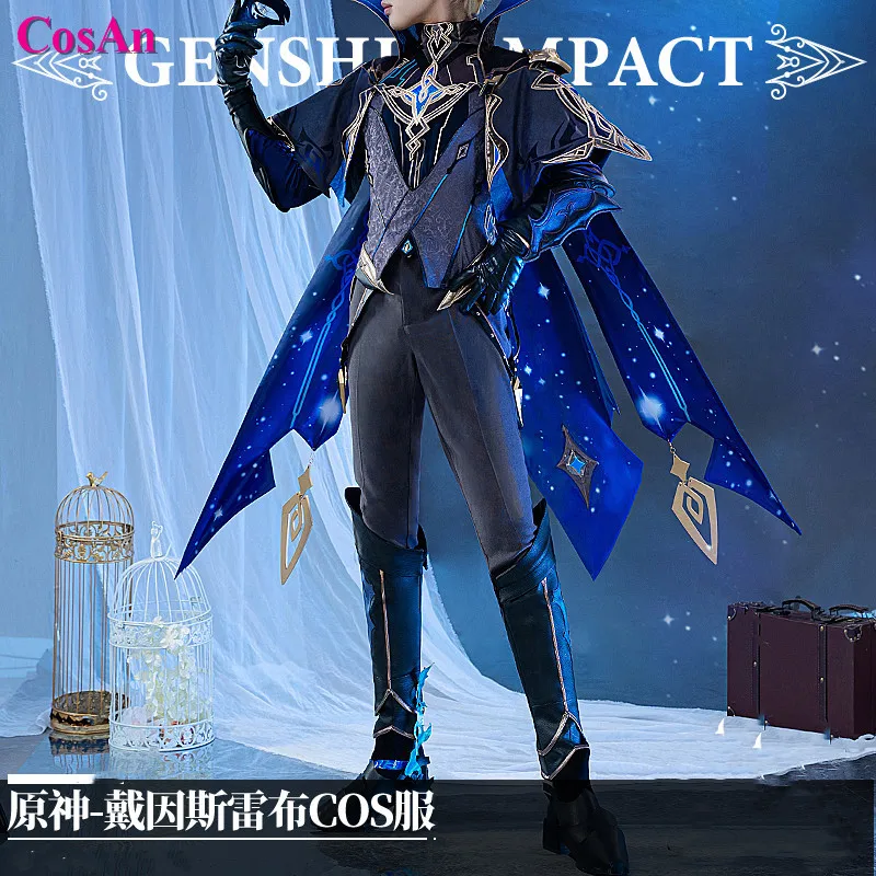 

CosAn Game Genshin Impact Dainsleif Cosplay Costume Male Handsome Fashion Battle Uniform Activity Party Role Play Clothing S-XL