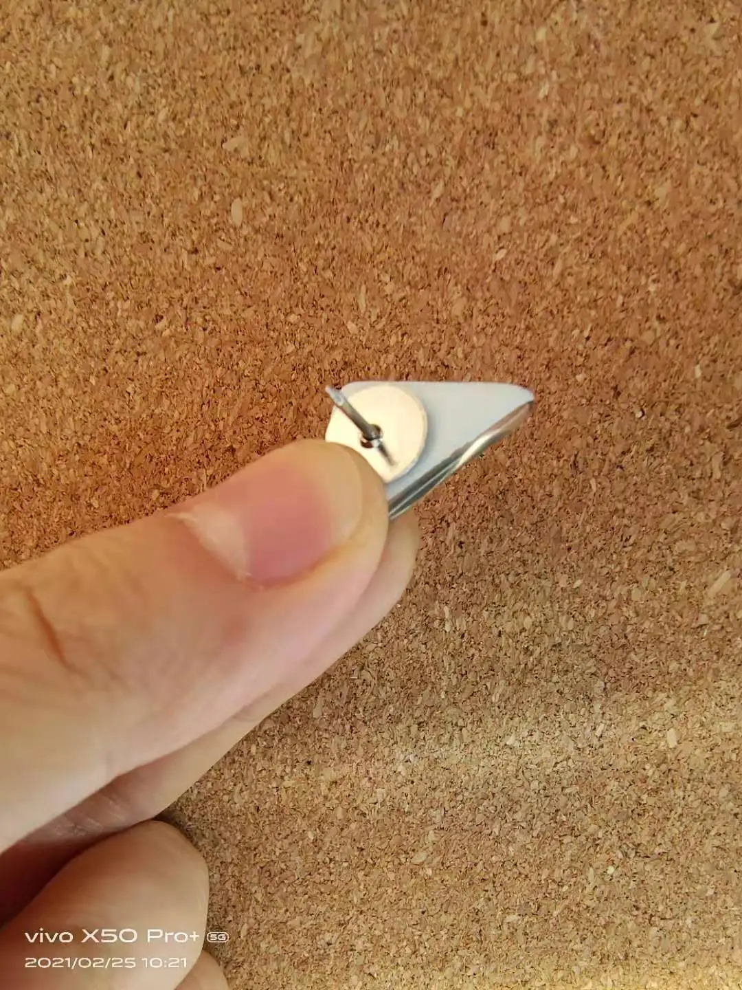 Exquisite Boxed 20pcs Color Macaroon Glass Irregular Pushpin Magnetic Refrigerator Cute Office Message Stickers