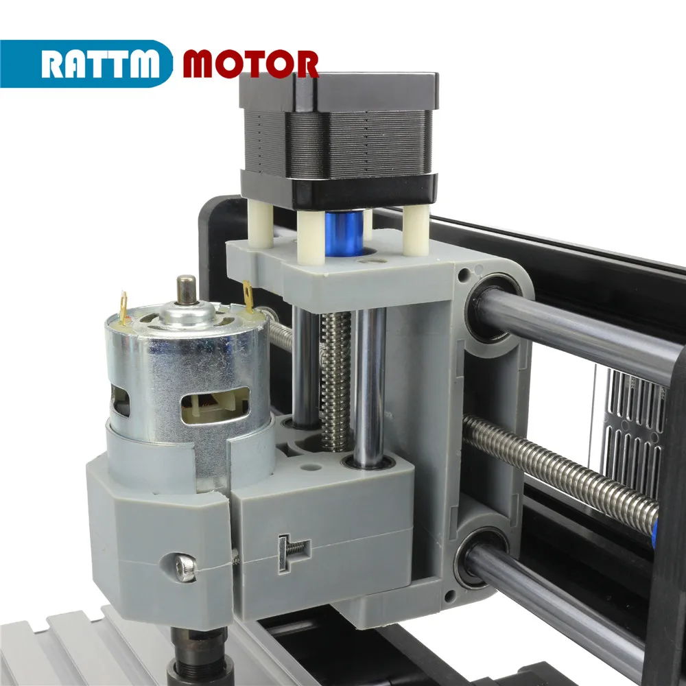 RATTM 1610Pro Mini maszyna frezowanie CNC Upgrade GRBL DIY 3-osiowy laserowa maszyna grawerująca CNC Router stół do przyrząd do cięcia drewna PCB