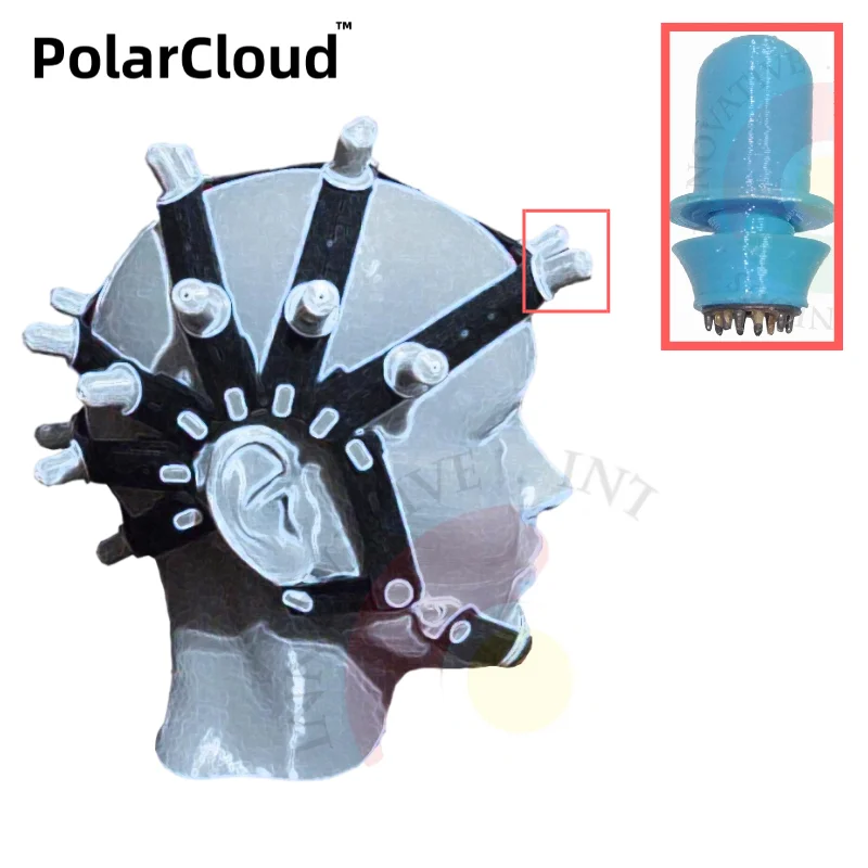 Dry EEG Comb Electrodes for Ultracortex Mark IV EEG Headset and OpenBCI Headband Kit and ThinkGear Brainwave Modules