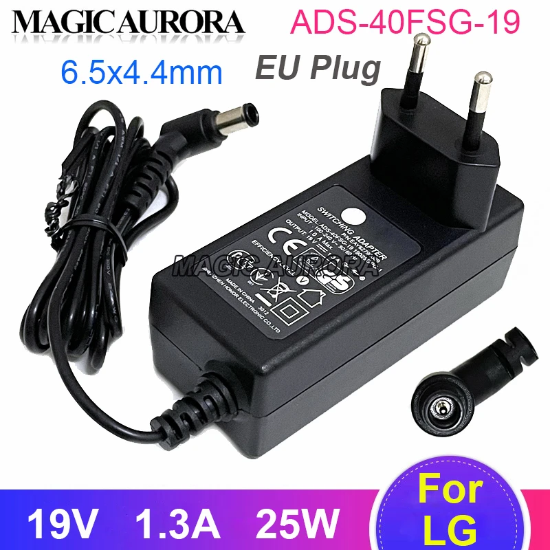 ADS-40FSG-19 19025GPG-1 Switching Adapter 19V 1.3A  For LG LED LCD Monitor 23ET83V 23EN43B E2251TR E2242C E2242T 24EN43 2060TV