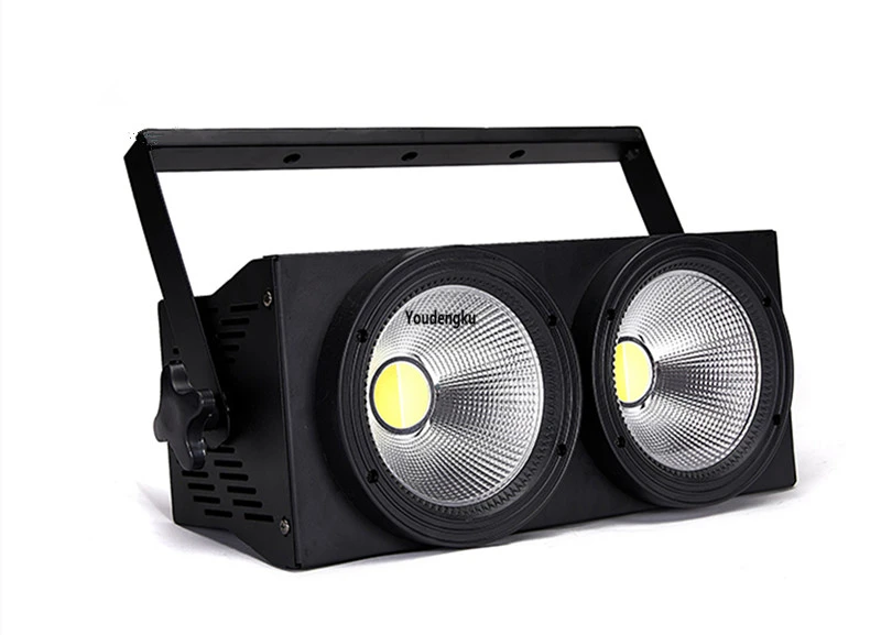 

2 pieces audience cob led blinder rgbw stage light 2 eyes 100W rgbw 4in1 led pixel blinder beam light