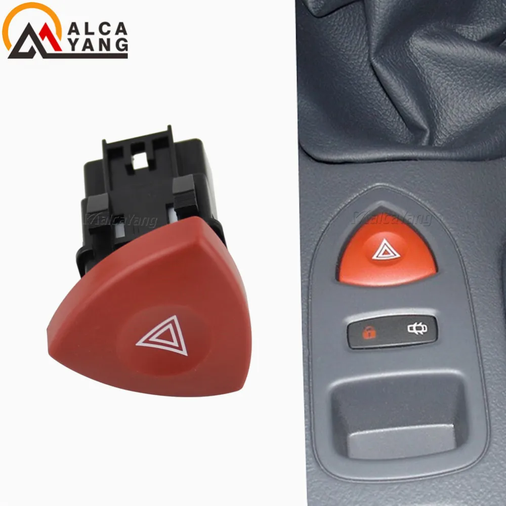 High Quality Emergency Hazard Flasher Warning Light Switch Button For Renault Laguna For Opel Vivaro Movano 8200442724