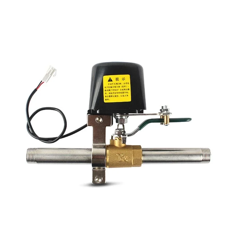 منتج جيد 1 "4" 6 "الغاز خط أنابيب مناور صمام DN15 الكرة صمام للغاز اغلاق/المياه اغلاق صمام فراشة 12 فولت 100mA