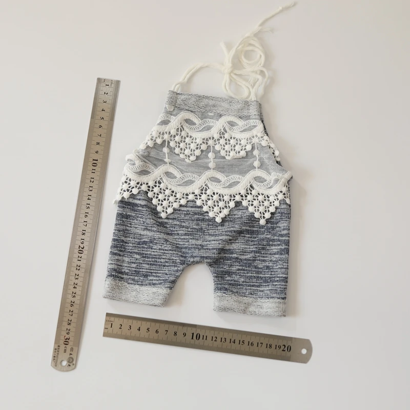 Monos de decoración de encaje blanco para niños gemelos, accesorios de fotografía para recién nacidos, accesorios de estudio para sesión de fotos,