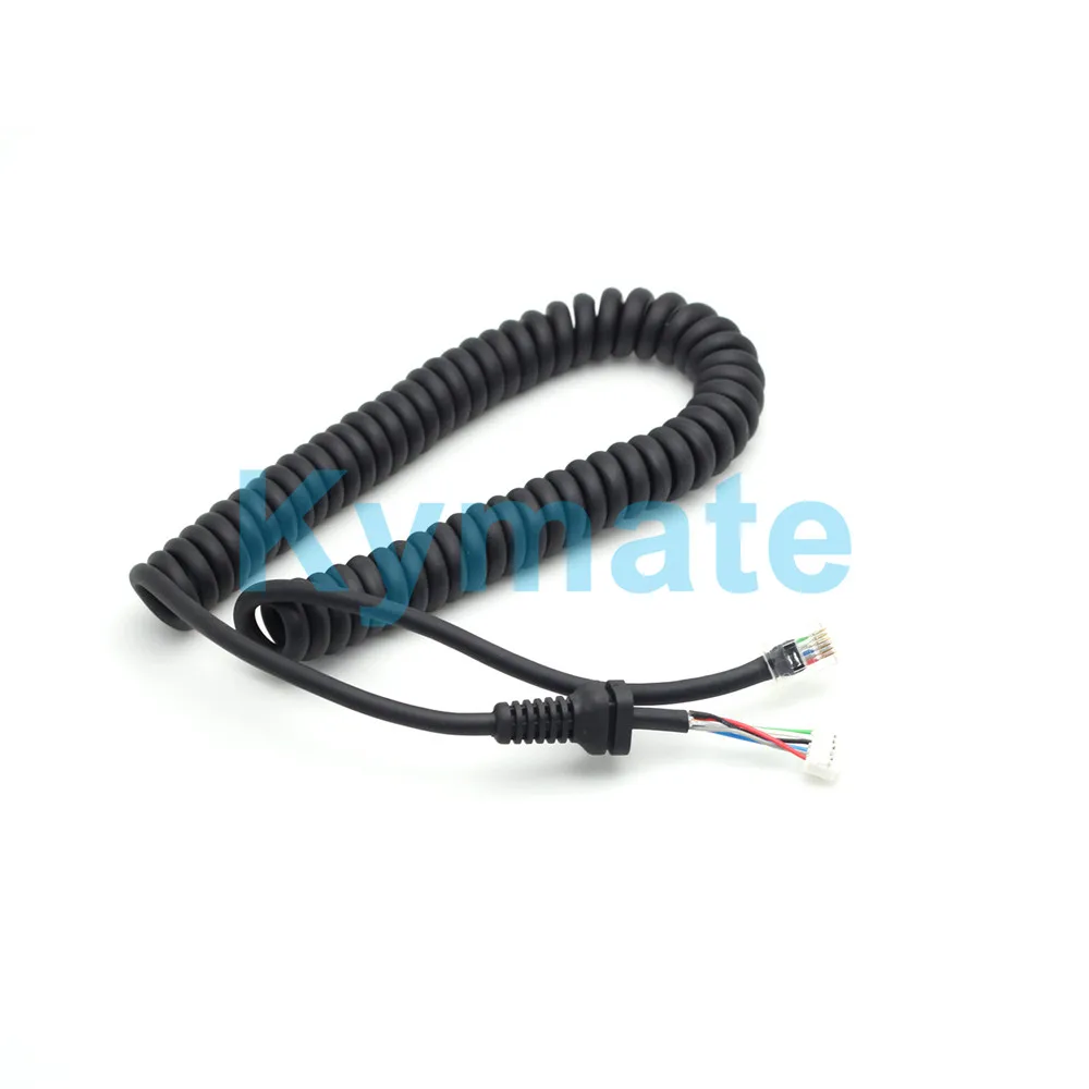 Mic Cable Cord Wire for Yaesu MH-48A6J MH-42B6J Microphone for FT-7800 FT-8800 FT-8900 FT-1802 Car Radio MH-42 MH-48 Speaker