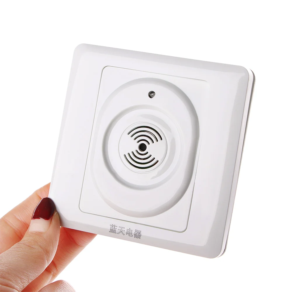 Smart 220V Sound Light Control Switch Time Delay Wall Switch Wall Mount Energy-Saving Wall Pad For Home Product Dropshipping