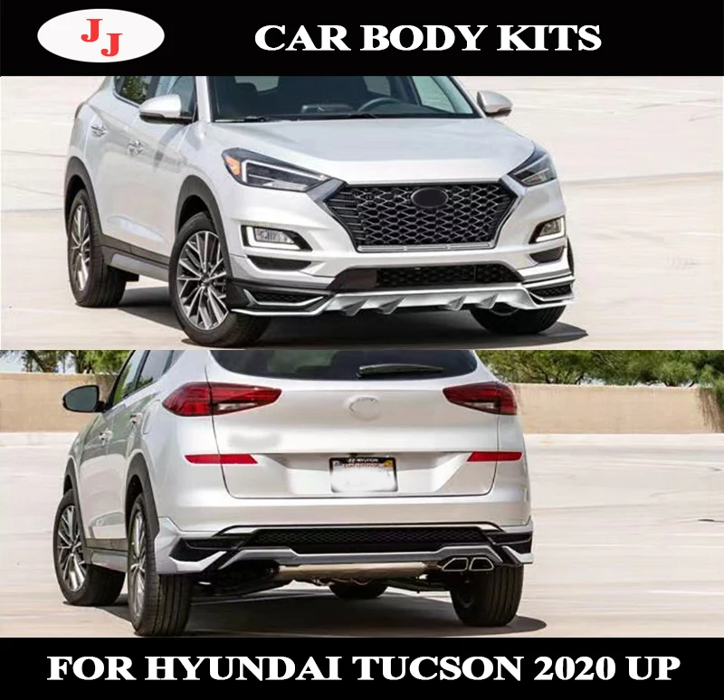 High Quality Brand ABS Bumper For Hyundai Tucson 2019 2020 Car Body Kit Accessories Protector body kits Anti-impact Plate