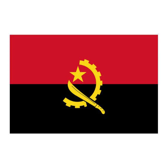 Jisper Store 60*90cm 90*150cm 120*180cm AGO The Republic of Angola Flag