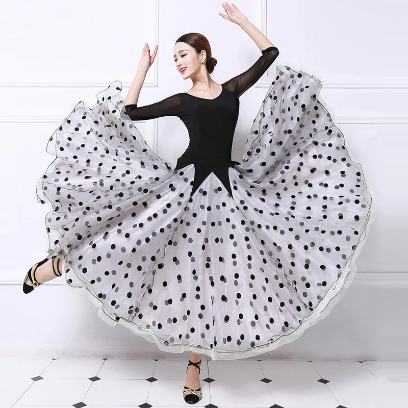 Ballroom Competition Dance Dress For Women New Arrival Simple Style Standard Tango Waltz Flamenco Ballroom Dancing Dresses