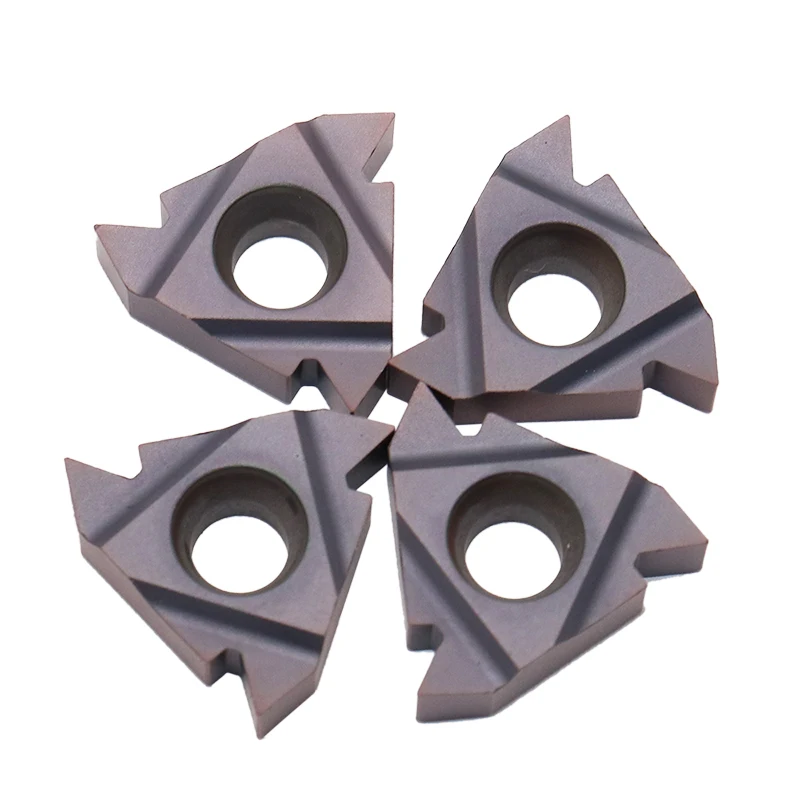 16ER AG60 VP15TF 100Pcs Carbide Inserts Draad Blade 16 Er Interne En Externe Draaien Insert Cnc Draaibank Gereedschap Snijden machine