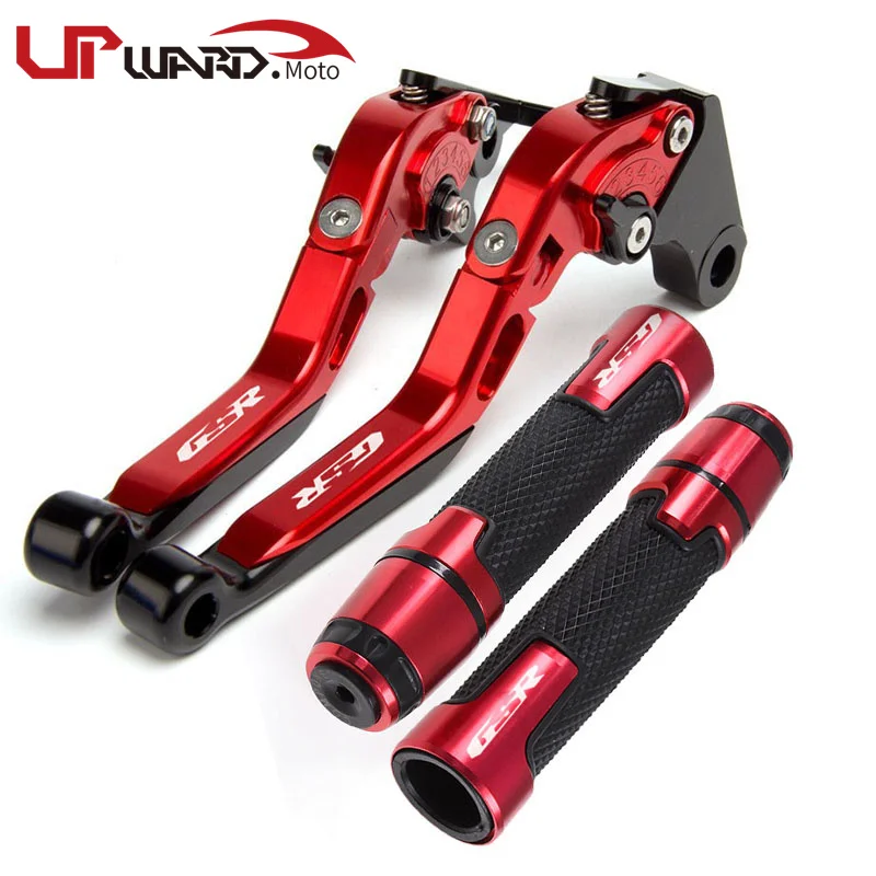 Fit For GSR 400 2008-2012 GSR 600 2006-2011 GSR 750 2011-2020 Motorcycle CNC Brake Clutch Lever+22MM Handle Grips Handlebar
