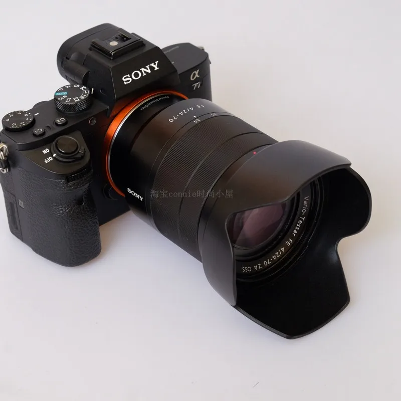 ALC-SH130 sh130 reverso pétala flor lente capa 67mm para sony fe 24-70mm f4 za oss lente da câmera 24-70 4
