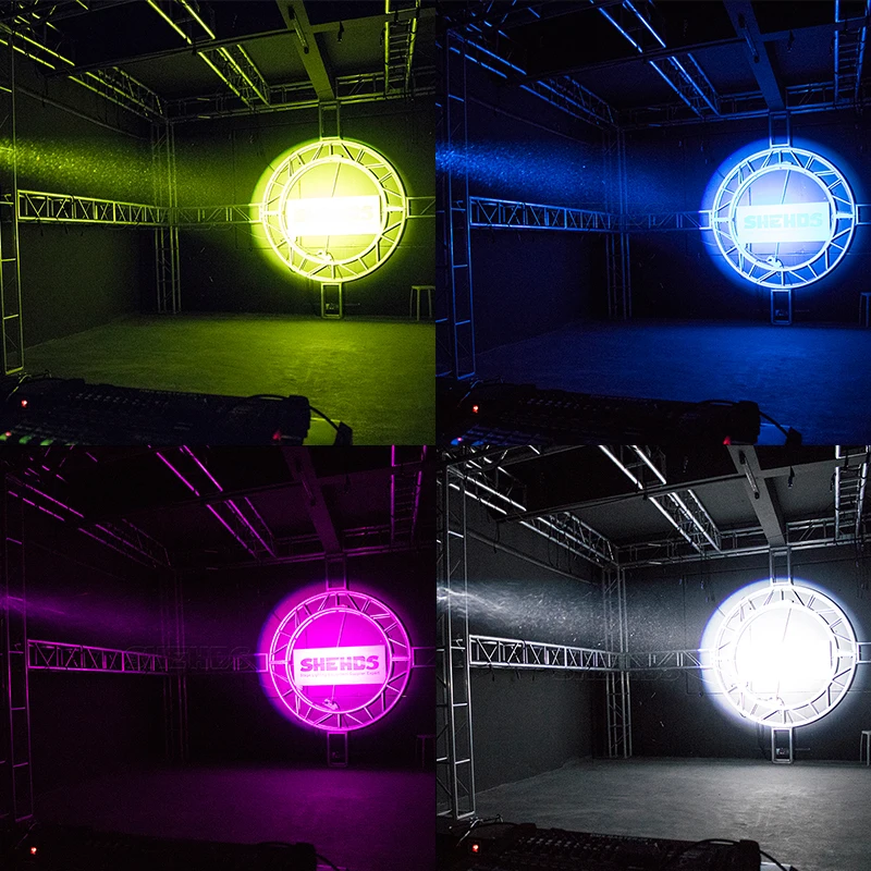 330W Led Follow Spot DJ LED Followspot Manual 6-Color Focused Light Gobo Spot-Light Beam Theater Wedding Show Stage Event