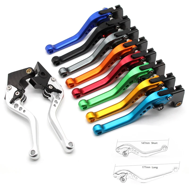 

Short/Long Brake Clutch Levers For HONDA CB400SF CB400SS CBR400F CB400 V-TEC Motorcycle Accessories Adjustable CNC Aluminum