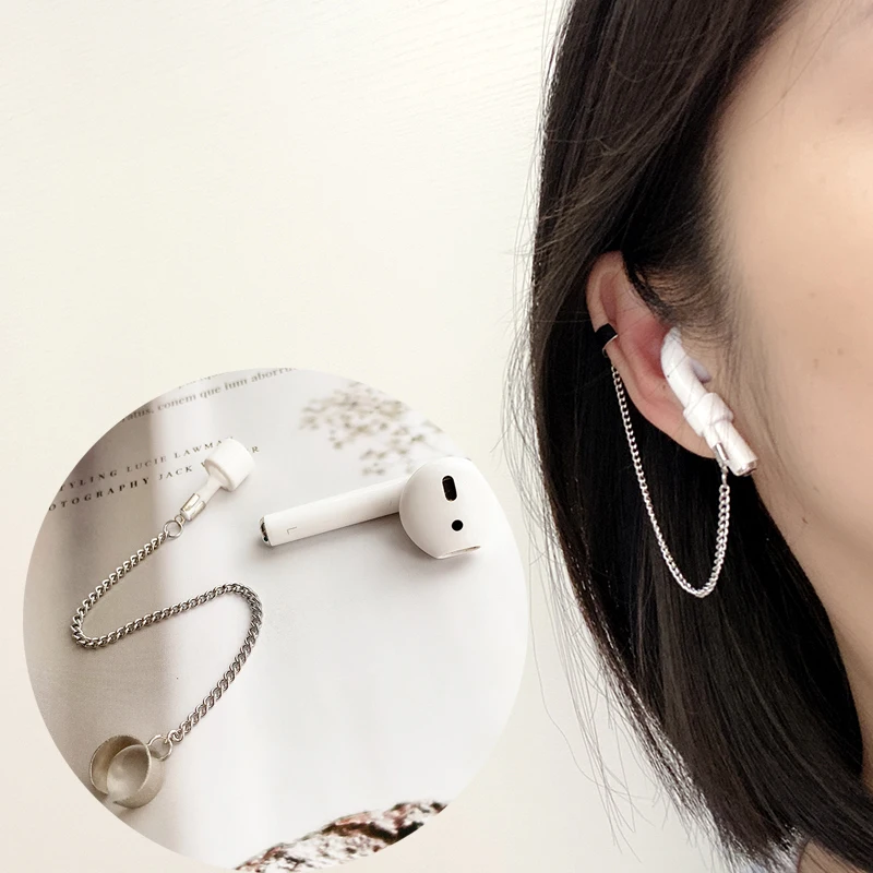 

Клипсы для наушников Airpods Pro 2 1, новые серьги-гвоздики из титанового стали с защитой от потери, защитные серьги для Bluetooth-гарнитуры