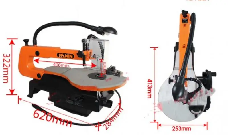 16-Inch Pull Flower Saw Wire Saw for Wood Cutting Depth