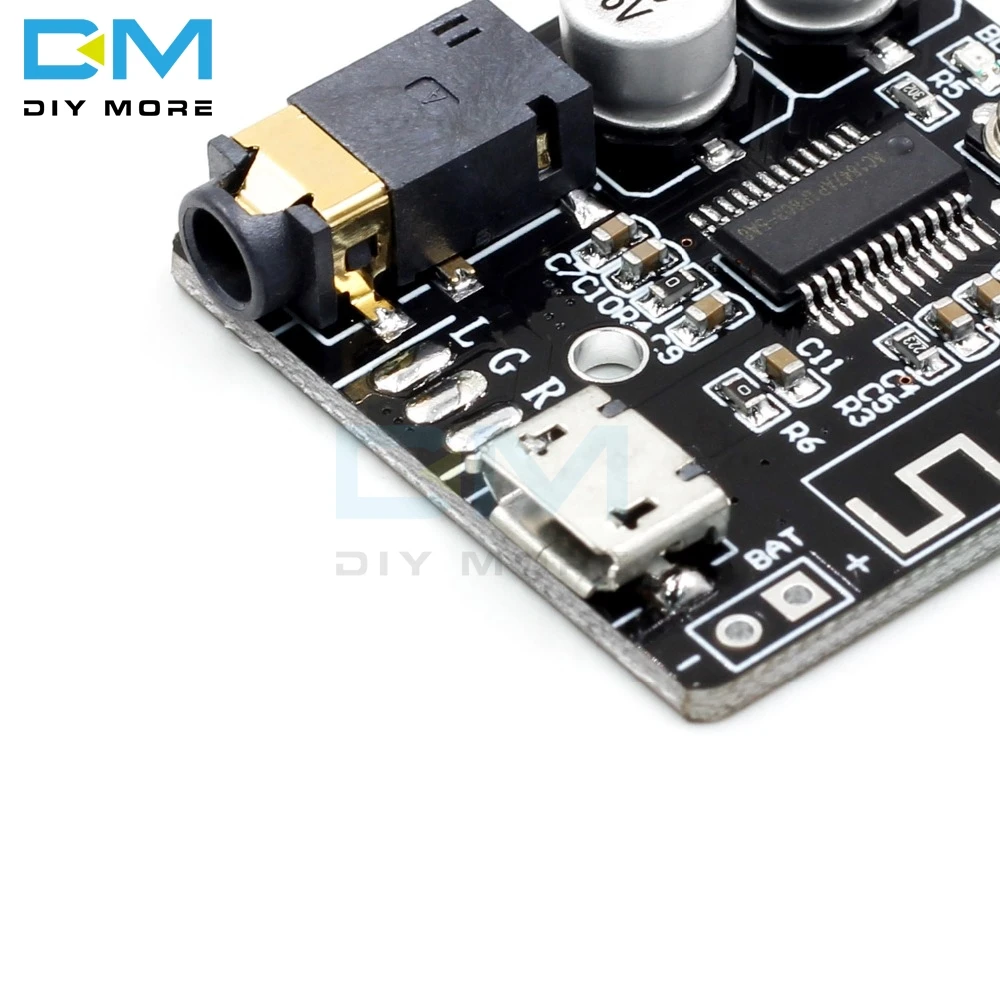 Bluetooth Audio Receiver Board VHM-314 Bluetooth 5.0 MP3 Lossless Decoder Board Wireless Stereo Music Module 3.7-5V