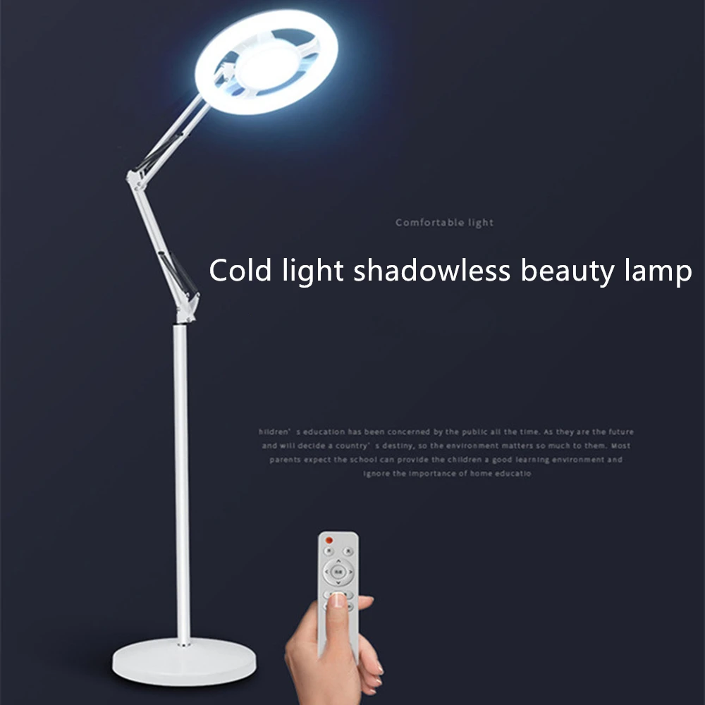 LED Shadowless lamp beauty floor lamp home face photo beauty double eyelid pedicure and other tattoo artist special embroidery e