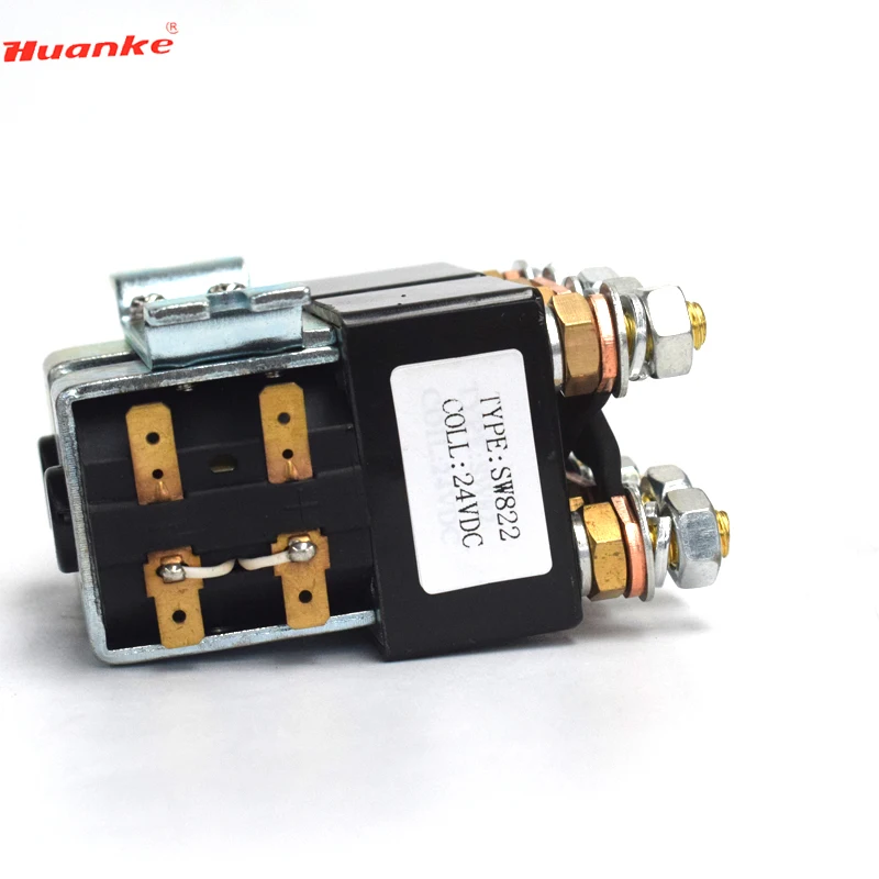 China made sw822 model 24v 100a dc contactor for motor reversing applications