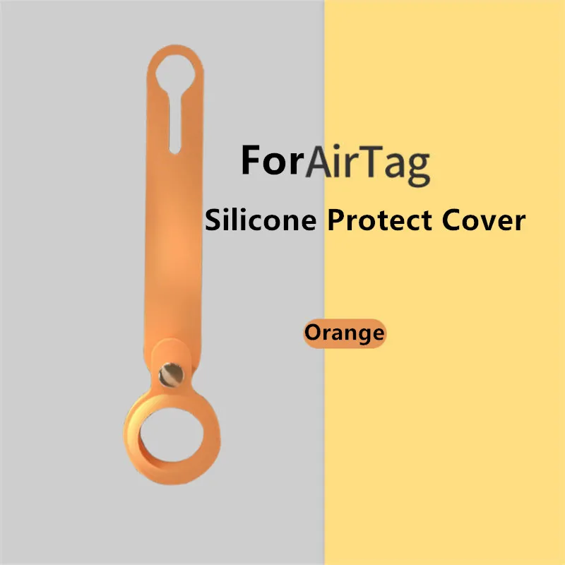 Weiche Schutz Abdeckung Mit Keychain Für AirTags Stoßfest Anti-scratch-Anti-herbst Ärmel Schutzhülle Shell Für Luft tag