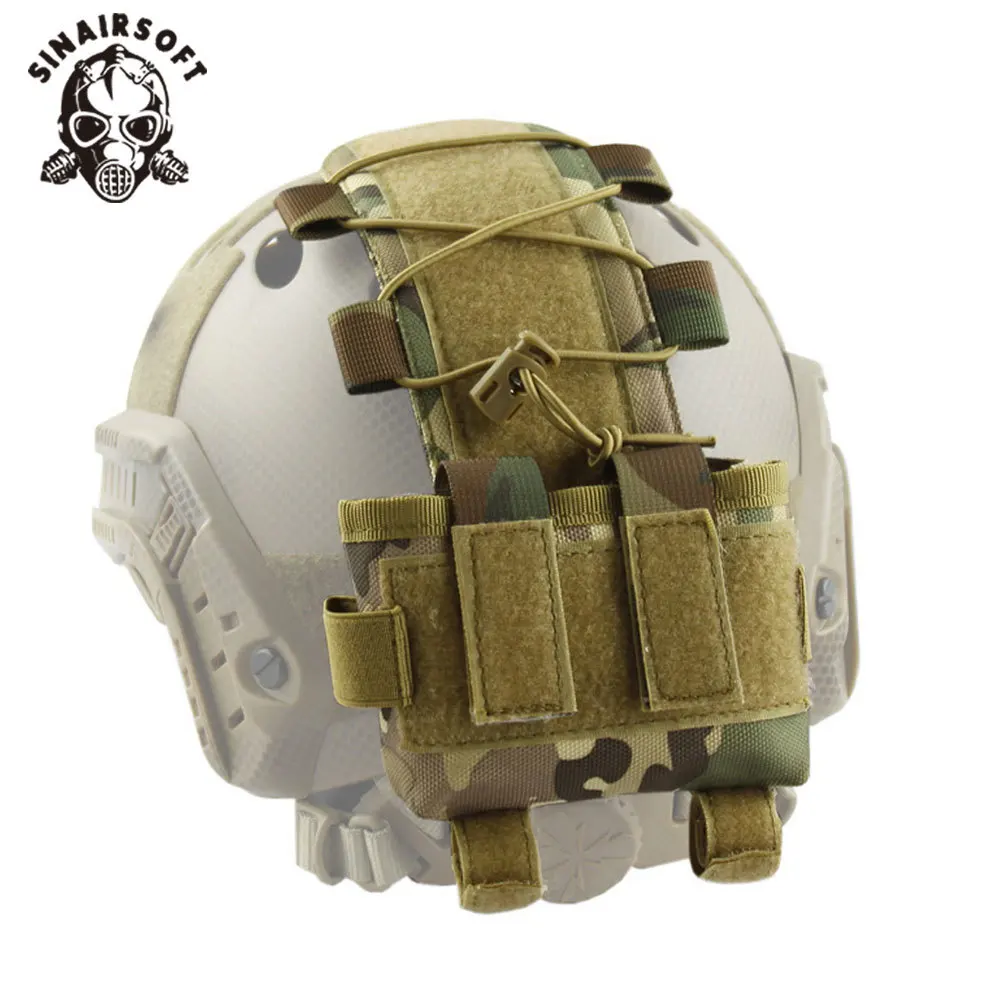 Counterweight Pack Helmet Accessory For Airsoft Hunting Outdoor Tactical Helmet Battery Pouch MK2 Helmet Battery Pack Helmet