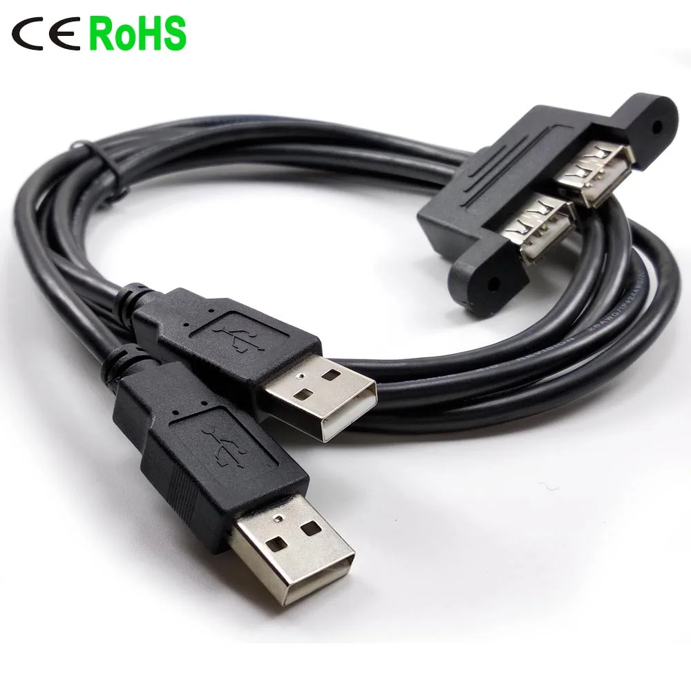 Pannello industriale dell'armadio del telaio foro tondo con coperchio antipolvere dado cavo di prolunga di rete accendisigari cavo di modifica USB