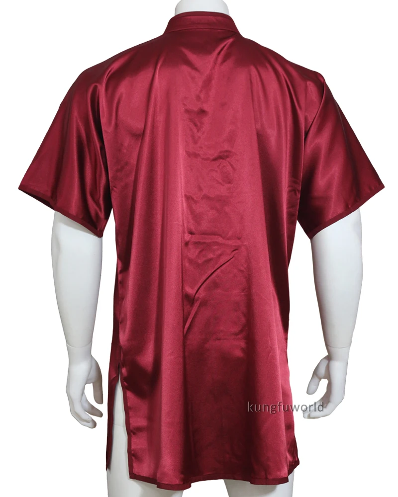 سترة الكونغ فو تشانغكوان الصينية بأكمام قصيرة ملابس تاي تشي توب ووشو فنون الدفاع عن النفس خدمة مخصصة تحتاج إلى قياساتك #4