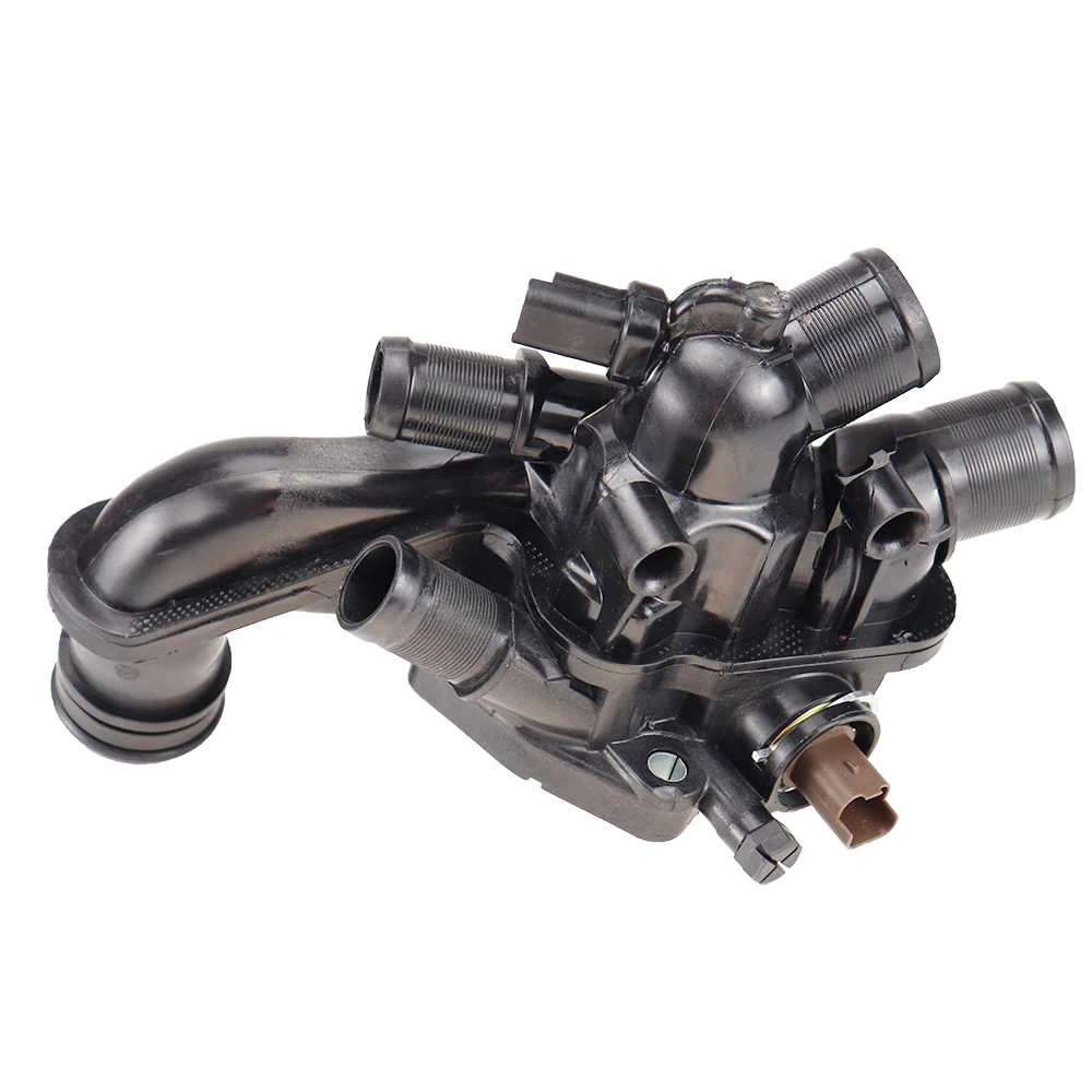 Thermostat Housing Water Outlet Fit For Mini Cooper Citroen C4 Picasso DS3 Peugeot R56 R55 1336Z6 11537534521 9810916980 1336.Z6
