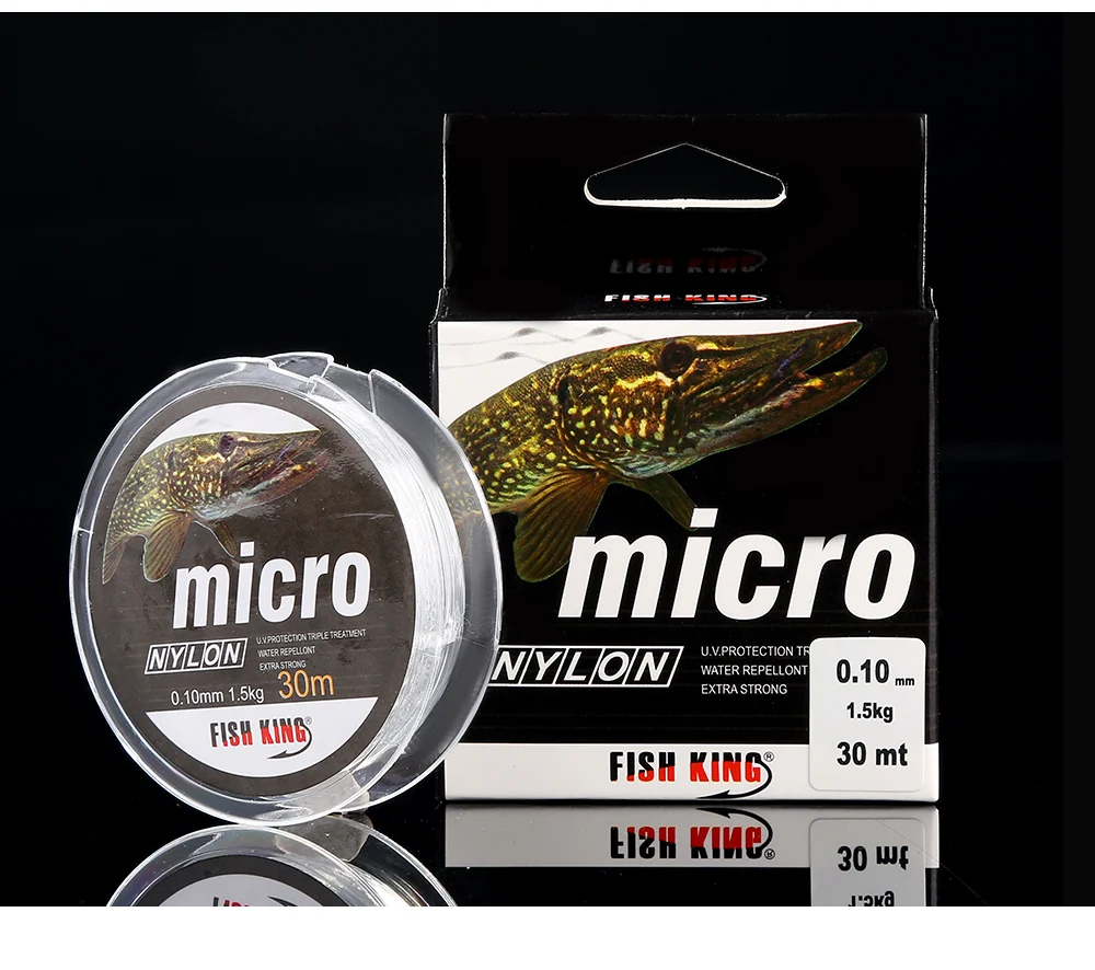 NGB 30M MICRO Nylon Eisfischerschnur 0,08mm-0,25mm 2,9LB-12,5LB Extra Starke Angelschnur für Winter-Eisfischen – Detail 6