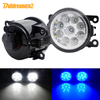 2 X Car Fog Light Assembly LED DRL Daytime Running Lamp H11 12V For Peugeot 3008 4007 5008 2008 4008 207 307 301 308 407 408 607