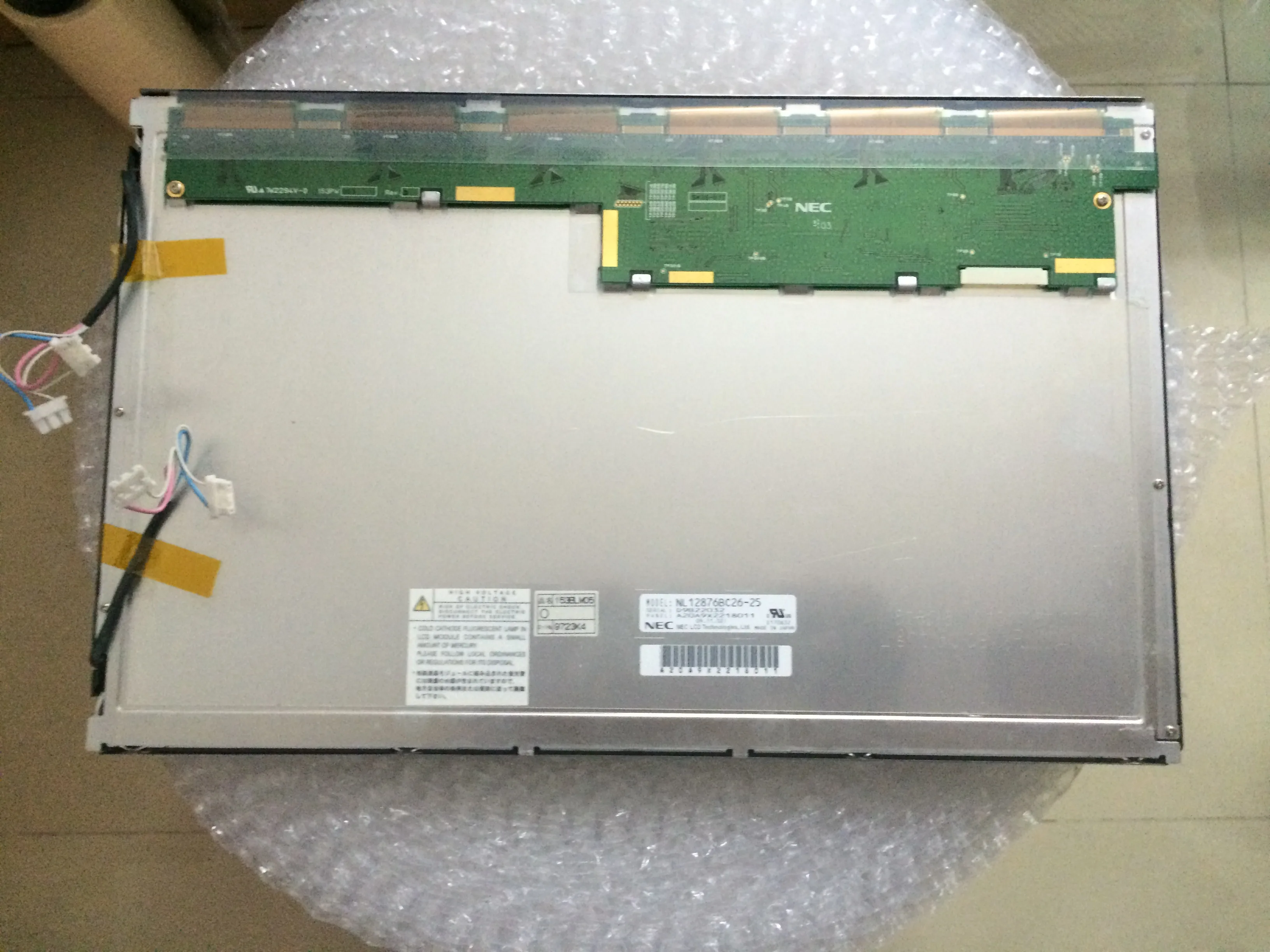 

Original 15.3 inch NL12876BC26-28 NL12876BC26-25 LCD Screen One Year Warranty