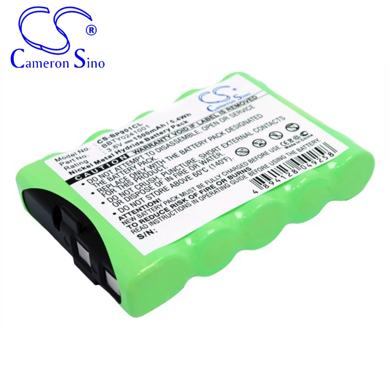 CameronSino Battery for Sony BP901 BT901 fits Uniden BBTY0241001 BT-901 Cordless phone Battery,Landline battery 1500mAh 3.60V