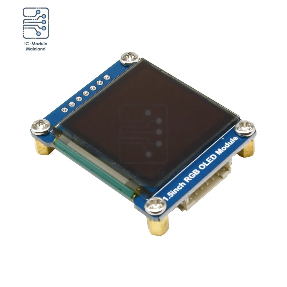 Imagem -05 - Diymore 1.5 Polegada 1.5 Módulo de Exibição Tela Oled Rgb 128x128 Ssd1351 Spi I2c Iic para Arduino Raspberry pi Stm32