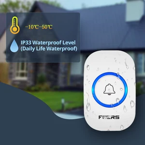 Fuers M557 wasserdichte Wasser Beasure Smart House Bell 32 Smart Battery Battery Alarm Alarm 8 Hauptverkaufsraumglocke - №1